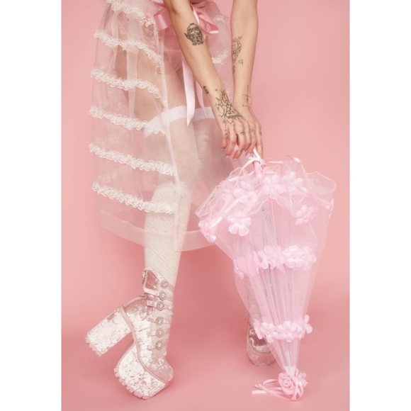 Sugar Thrills Mesh Umbrella - Picture 6 of 6